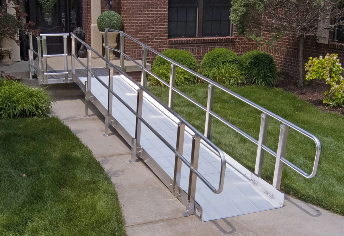 <center>Aluminum Stair Ramps