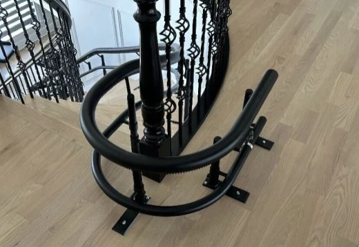 <center>Curved Stair Lift
